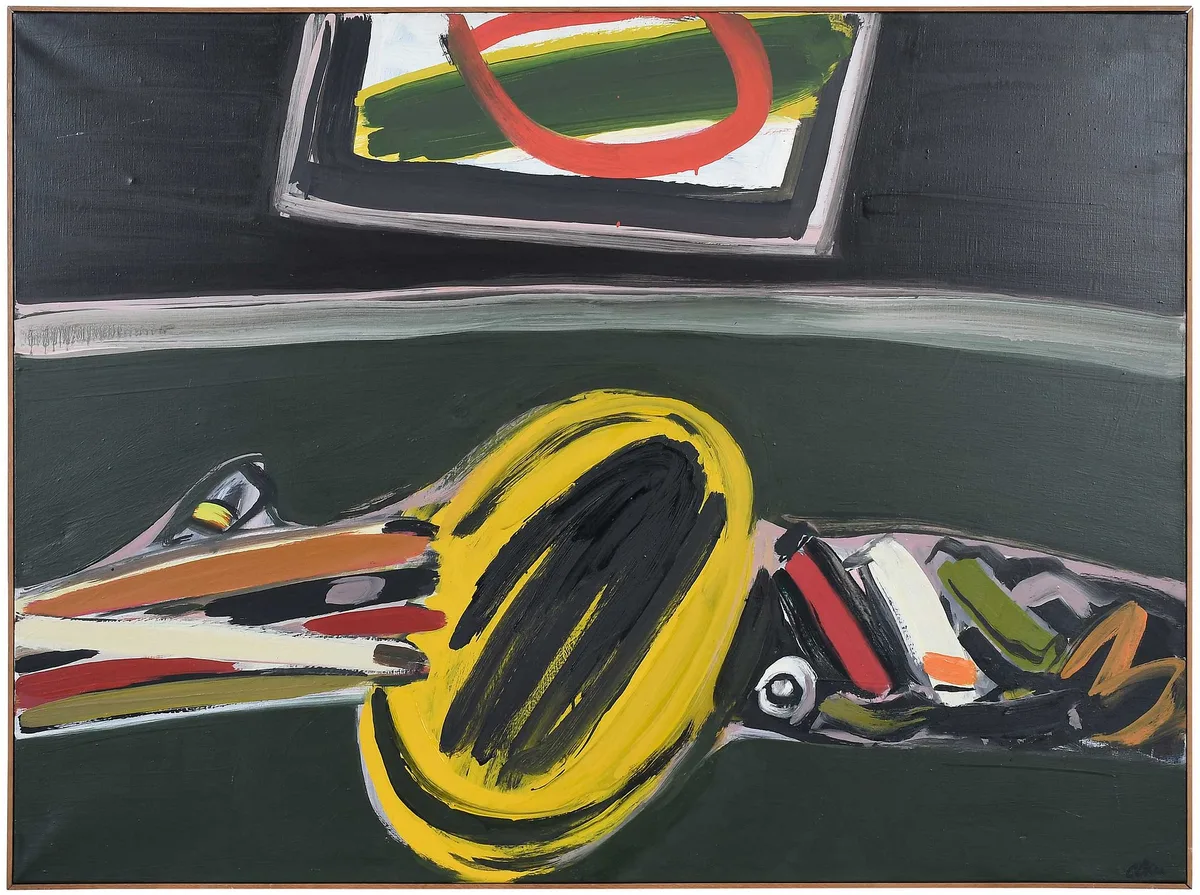 Pierre Célice, Atelier VI, 1970, oil on canvas