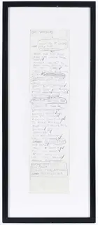Red Grooms, List of materials - "How to Finish Mr. and Mrs. Rembrandt