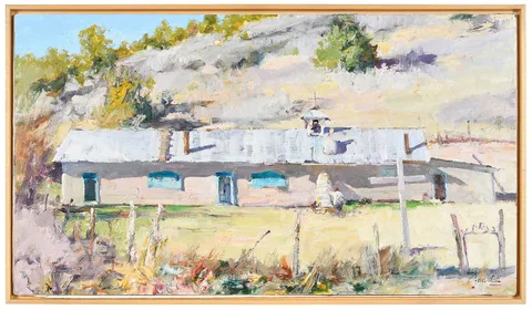 Walt Gonske, Morada, at Holman, New Mexico, oil on canvas