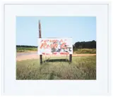 William Christenberry, Sign Near Greensboro, Alabama, Future Rose