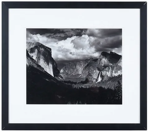 Ansel Adams, Yosemite Valley Thunderstorm, Yosemite National park, California, 1945, gelatin silver print