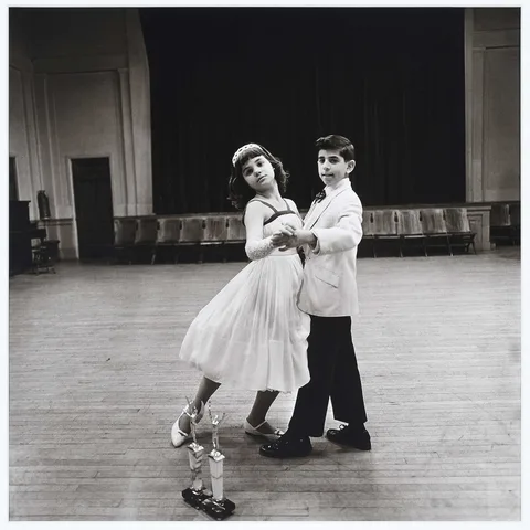 Diane Arbus, The Junior Interstate Ballroom Dance Champions, Yonkers, New York, 1962, gelatin silver print