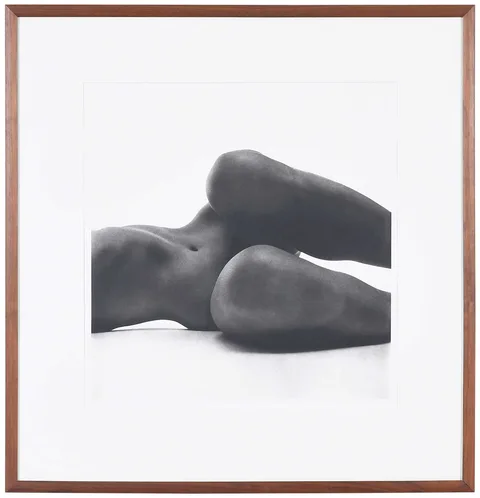 Irving Penn, Nude 58, New York, 1950, platinum palladium print on Arches paper (with blind stamp lower left)