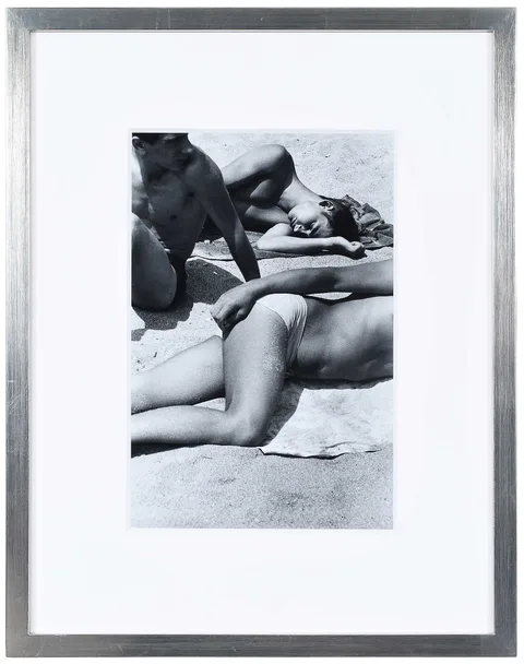 Louis Stettner, Untitled, On the Beach, 1976, gelatin silver print