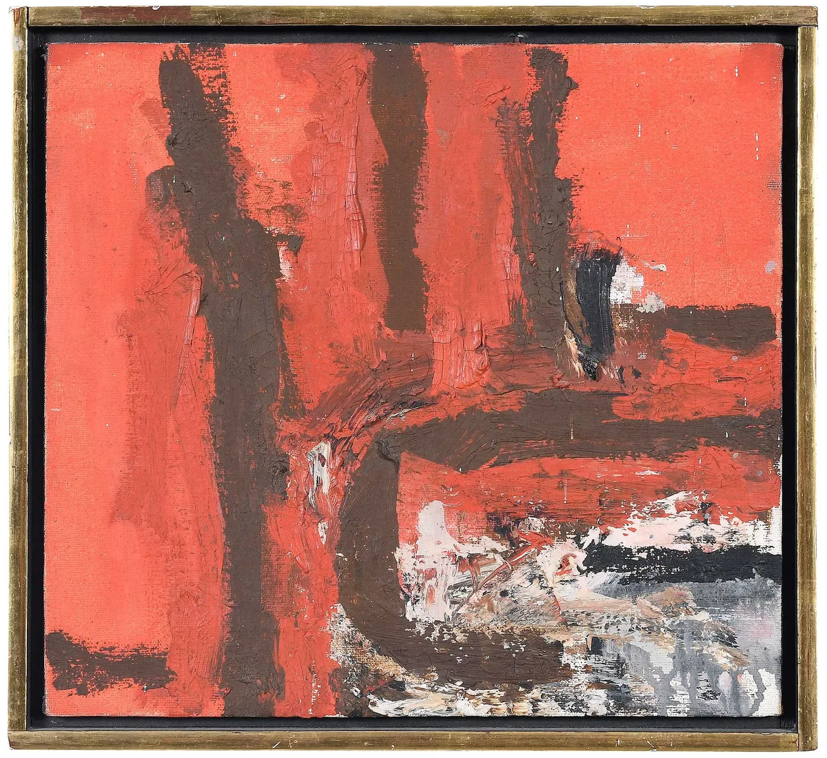 Idea IX by Fritz Bultman, 1958, oil on canvas, sold Oct 2023