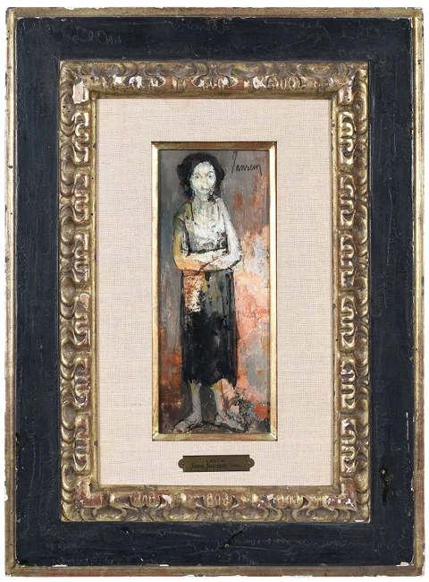 Jean Jansem, Lancia, oil on canvas