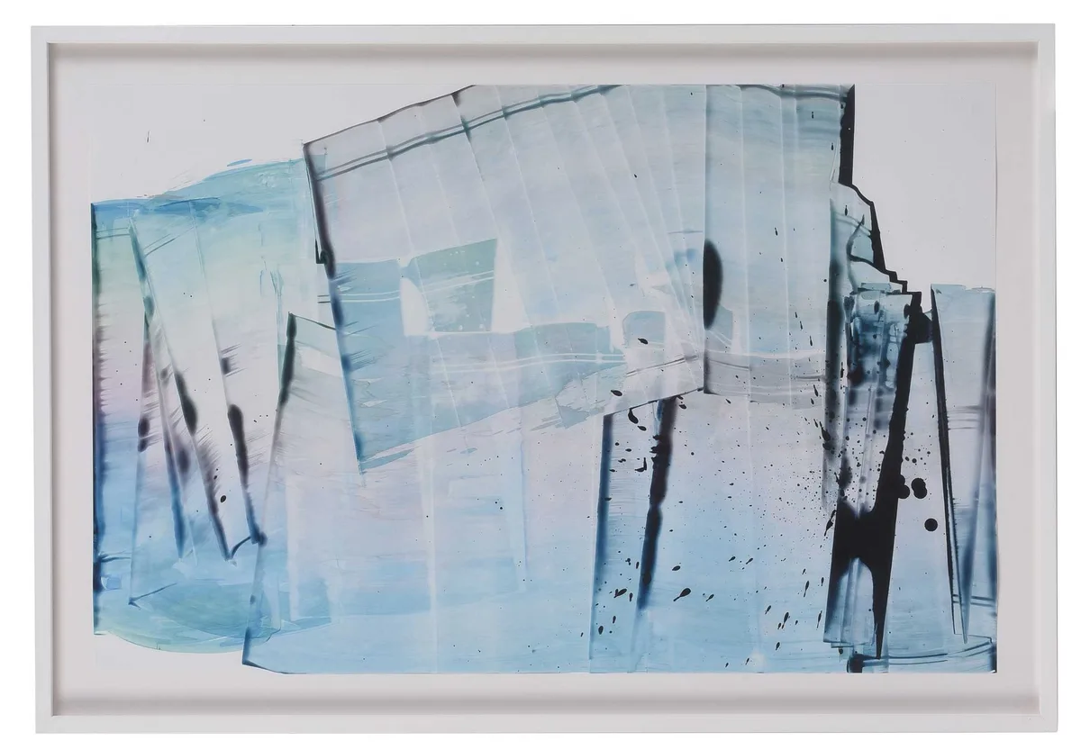 Ledger by Sarah Irvin, 2013, ink on yupo (synthetic paper), sold Oct 2023