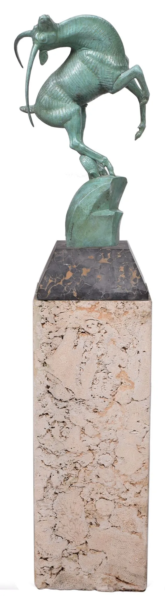 Gazelle by Marshall Fredericks, patinated bronze, sold Apr 2023