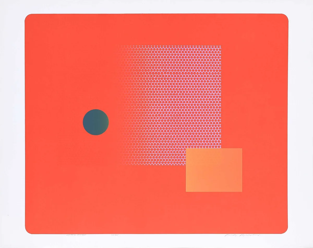 Rudolfo Ayoroa, After Image, 1981, screenprint