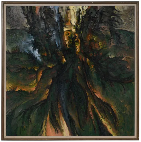 Carl Blair, After Eden, oil on canvas