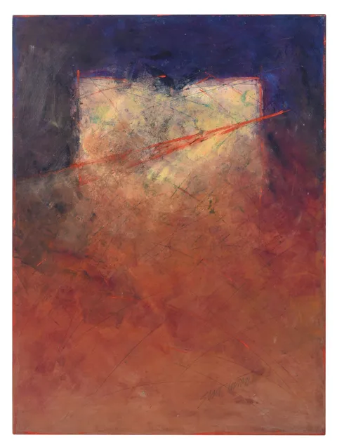 Scott Upton, Untitled Abstract Composition, oil on canvas