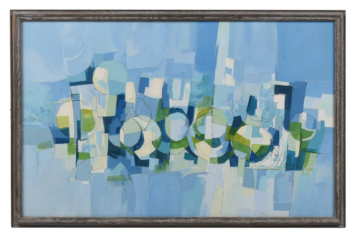 Jack Dowis, Silence and Shadows, acrylic on panel