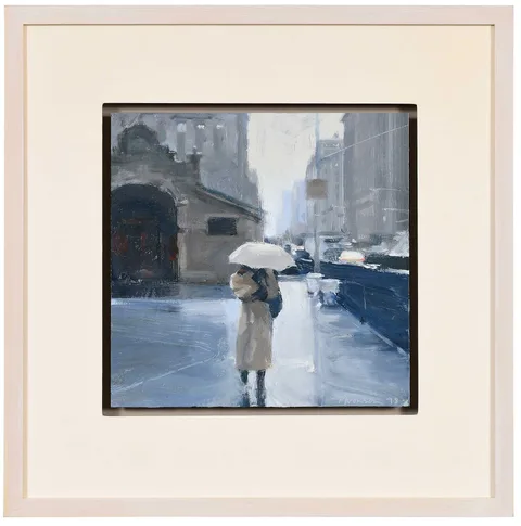 Ben Aronson, 72nd Street Station, 1998, oil on board