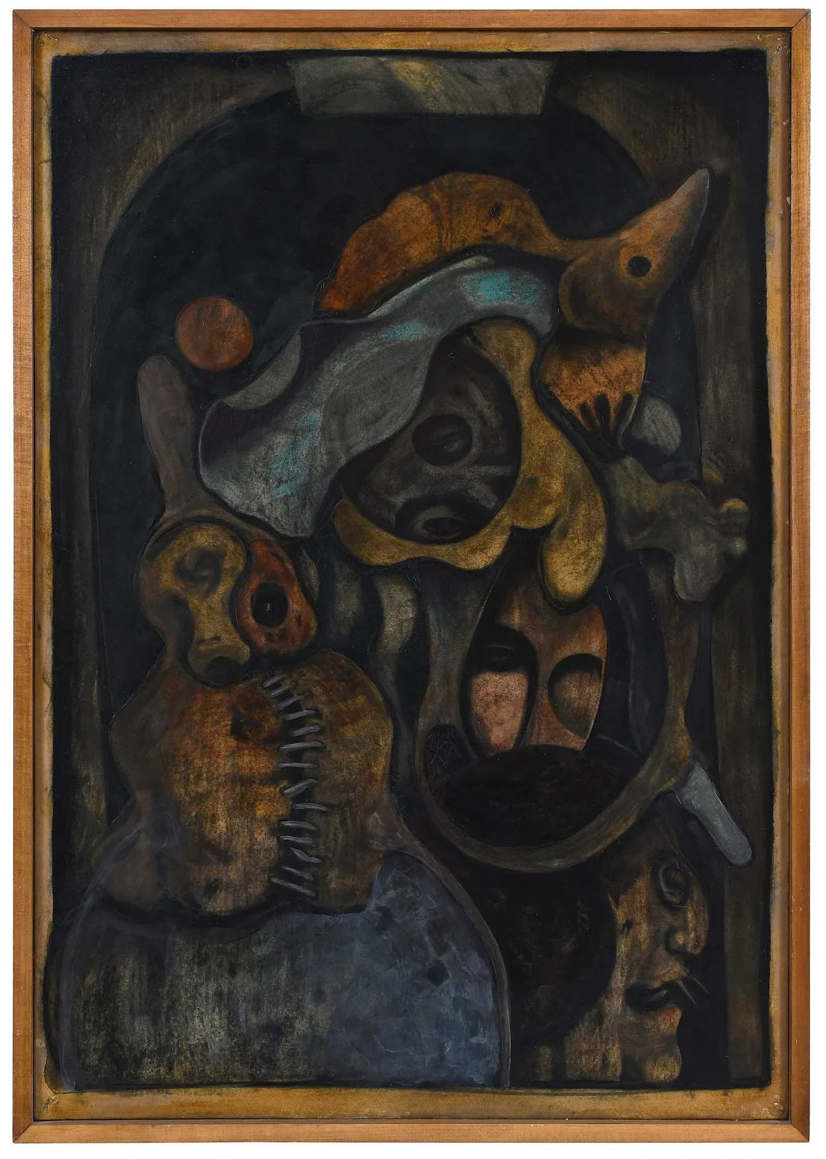 Wolfgang Jasper, Me and Diego, 1992, oil on board