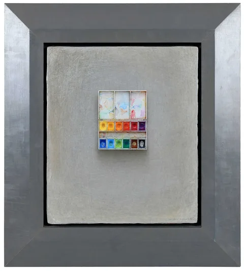 Alan Magee, Brief, 2001, acrylic and oil on panel