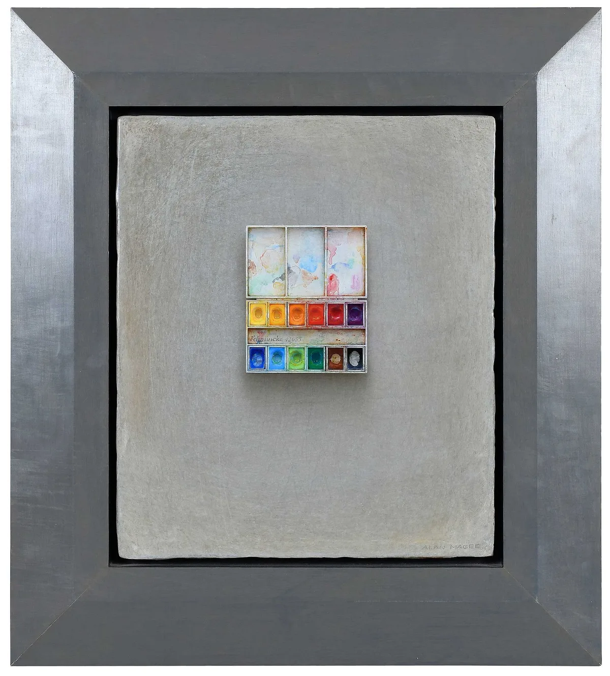 Alan Magee, Brief, 2001, acrylic and oil on panel
