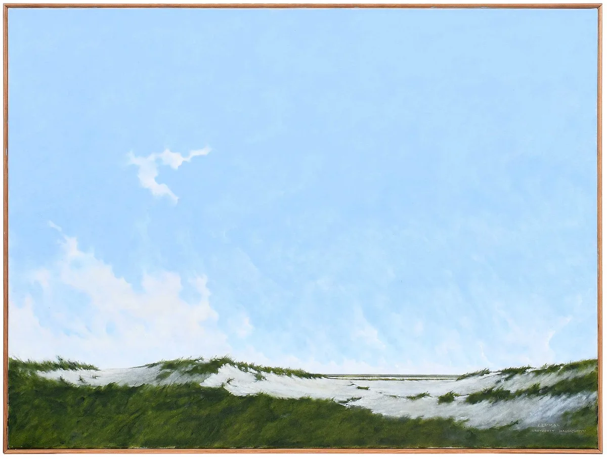 Kenneth Layman, Sky, Nantucket, Massachusetts, 2018, oil on canvas