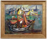 Theresa Bernstein, Gloucester Fishing Boats