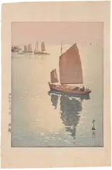 Hiroshi Yoshida, Calm Wind