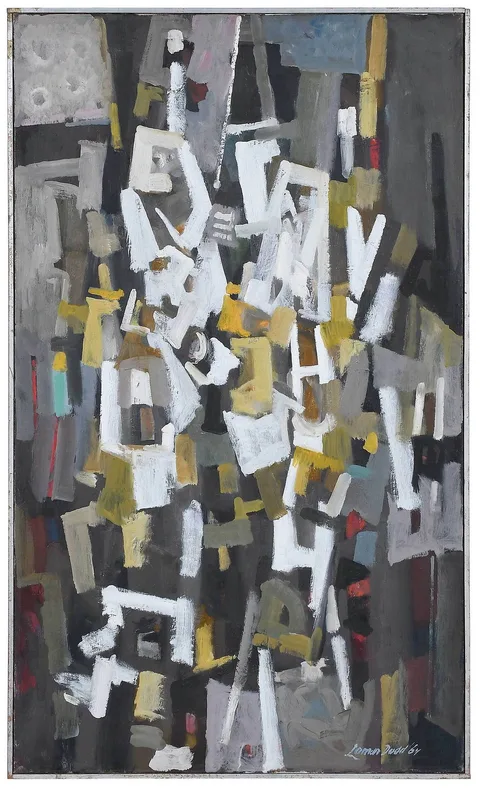 Fisherman's Arrangement by Lamar Dodd, 1964, oil on canvas, sold Oct 2022
