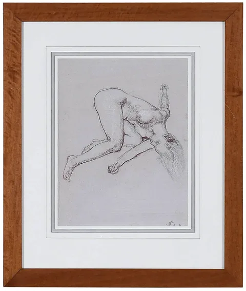 Ben Long, Figure Study, 1992, graphite