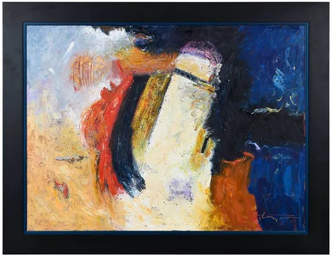 Wayne Trapp, Abstract, oil on canvas