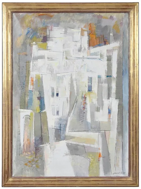 Lamar Dodd, Italian Sunlight, oil on canvas