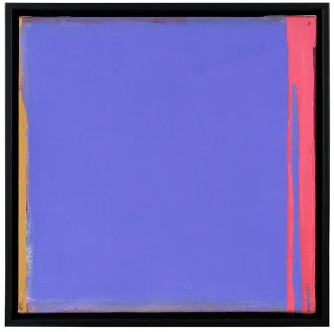J.M. Henry, Who's afraid of red, yellow and blue, 2020-21, acrylic on canvas