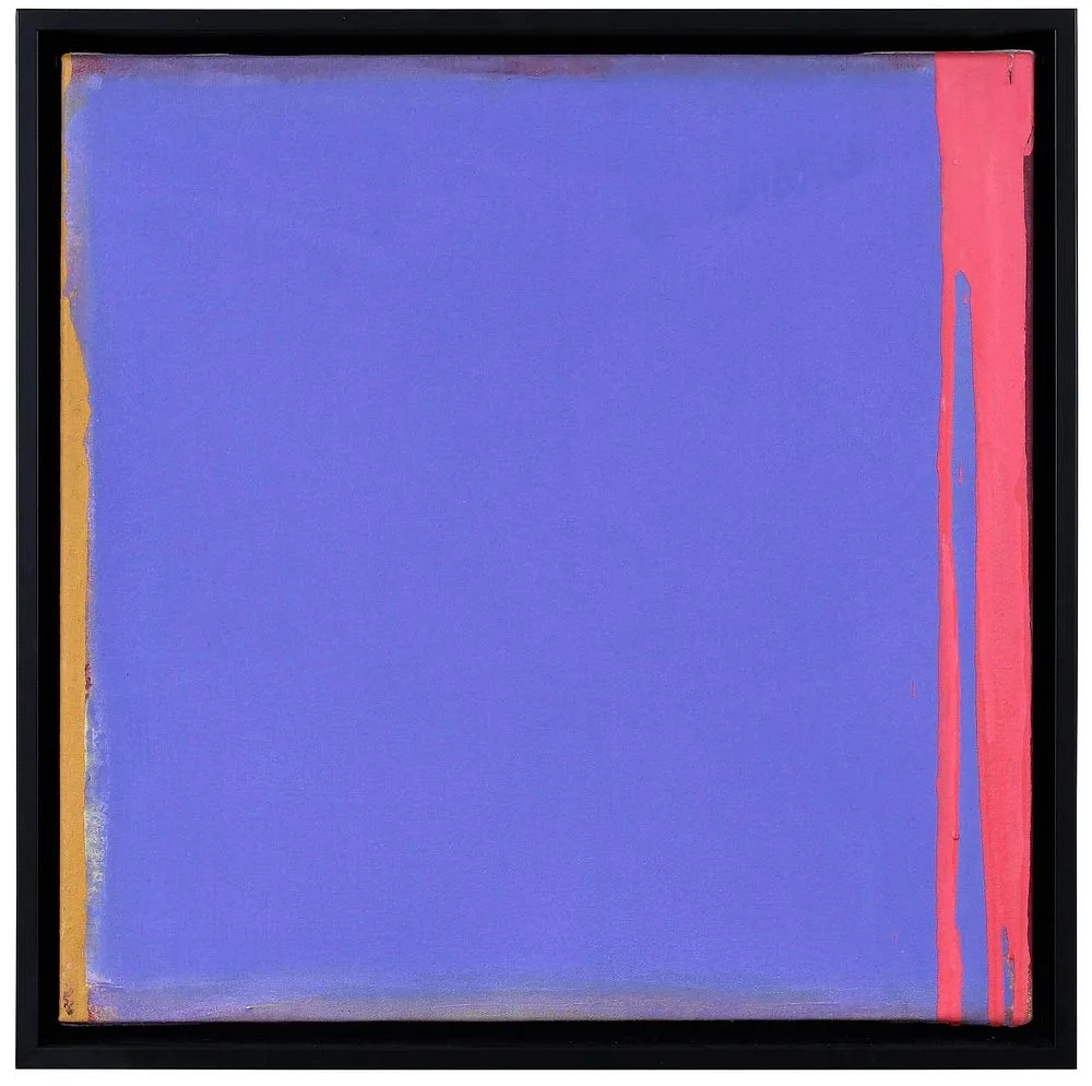 J.M. Henry, Who's afraid of red, yellow and blue, 2020-21, acrylic on canvas
