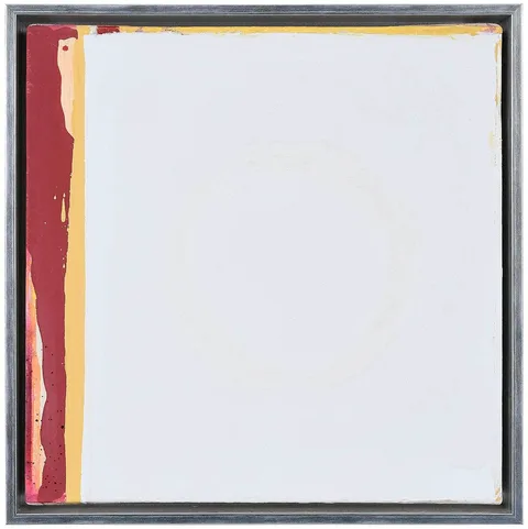 J.M. Henry, Book Cover #4, oil and enamel over acrylic on canvas