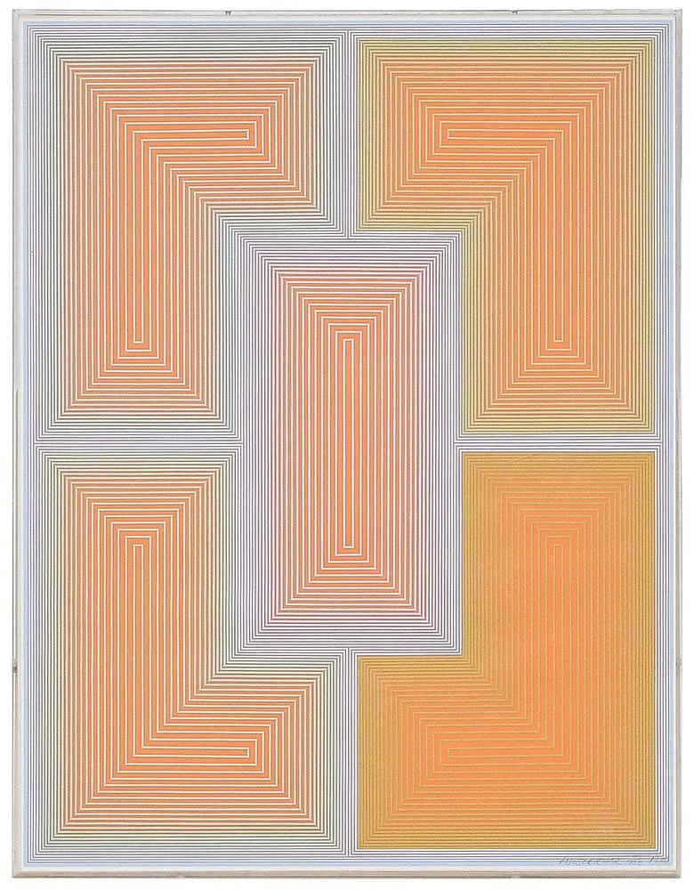Richard Joseph Anuszkiewicz Screenprint, 1970, 1970, screenprint