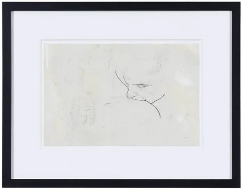 Julião Sarmento, Ataque 4, 1994, mixed media (charcoal