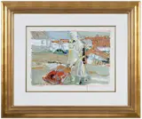 Gabriel Godard, Femme aux Bouquet