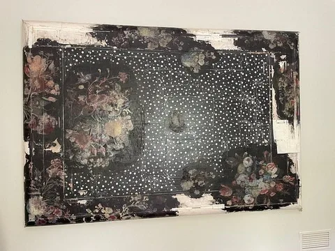 Moth by Doug Anderson, 1989, oil, sold Nov 2021