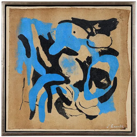 James Brooks, ÿKarnduff, 1969, oil on canvas
