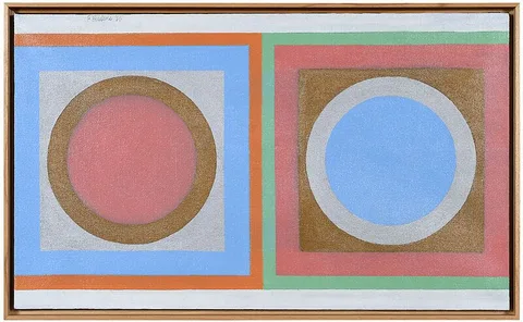 George Bireline, Untitled, 1966, acrylic on canvas