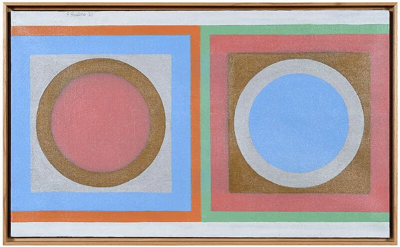 George Bireline, Untitled, 1966, acrylic on canvas