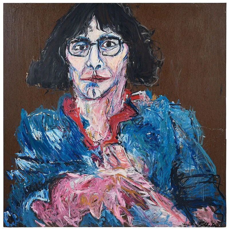 Self Portrait by Charly Jupiter Hamilton, 1972, oil on Masonite, offered Jun 2021