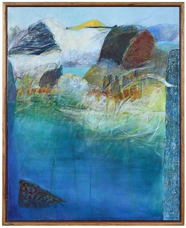 William "Bill" Toney, The Lost World of Lige Lane - Government Camp, Oregon, oil on canvas