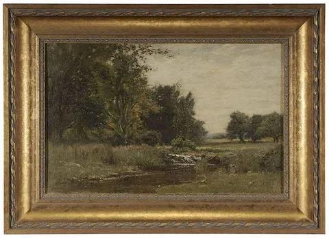 Albert Babb Insley, Near Nanuet, New York, oil on canvas