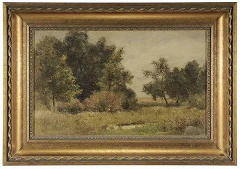 Albert Babb Insley, Connecticut Valley, circa 1882, oil on canvas