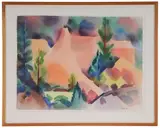 Erle Loran, Diggings at Gold Run