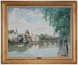 Constantine Kluge, [La passerelle des Arts, Paris]