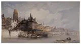 The Rententurm, Looking Towards the Old Bridge on the Main, Frankfurt, Brunk Auctions 2015