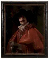 Alex de Andreis, Cavalier Holding a Sword and Wearing a Red Cape