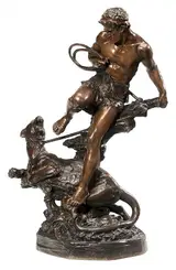 Edouard Drouot, [Le Captur de fauve]