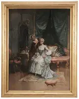 Edward Percy Moran, Dressing for Rehearsal
