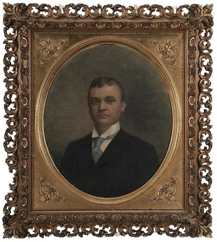 Nicola Marschall, Portrait of a Gentleman, oil on canvas