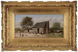 William Aiken Walker, Cabin Scene in Florida