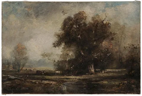 Douglas Arthur Teed, Pastoral Landscape, oil on canvas